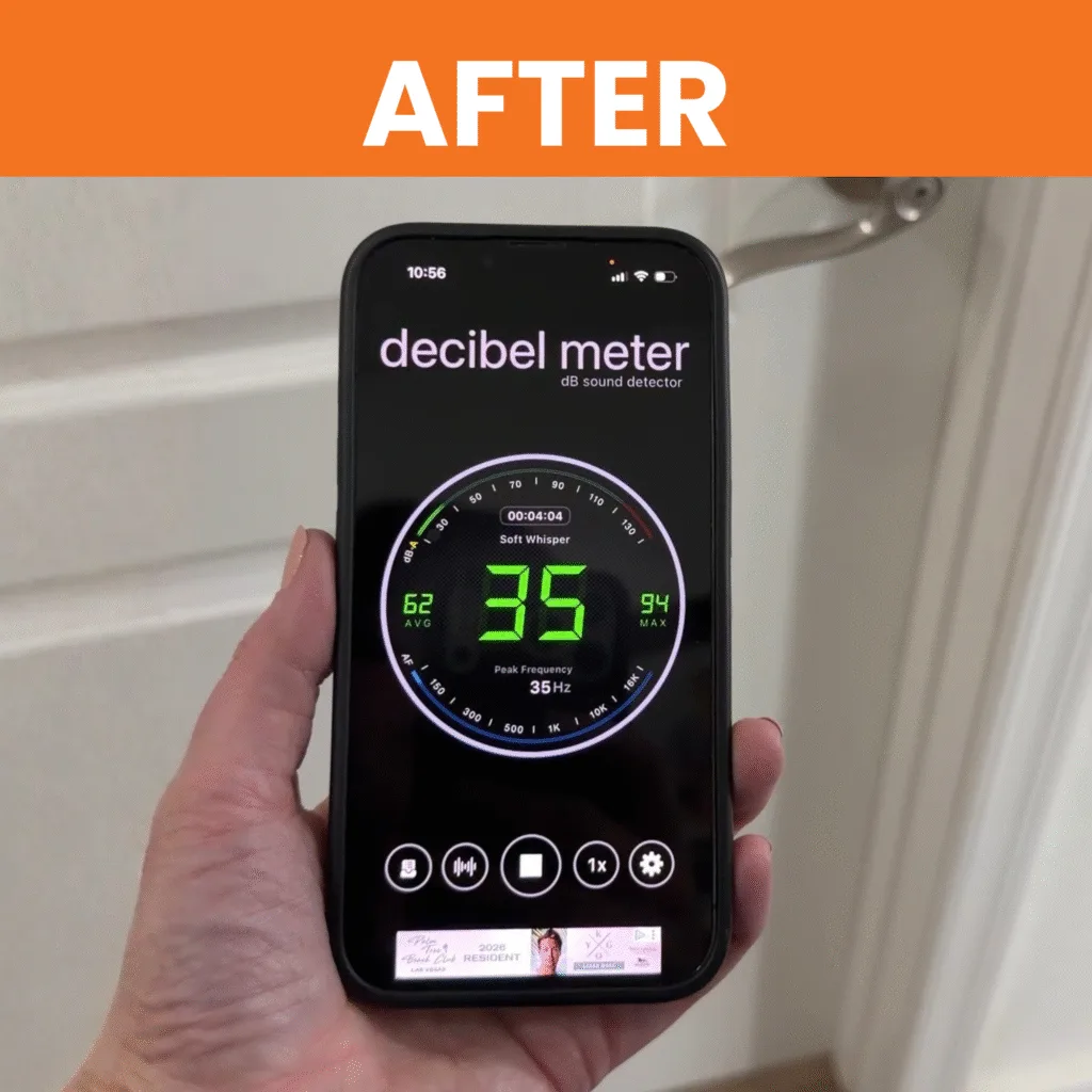 Blown-in Rockwool mineral wool insulation installed inside existing walls without drywall removal in Arizona